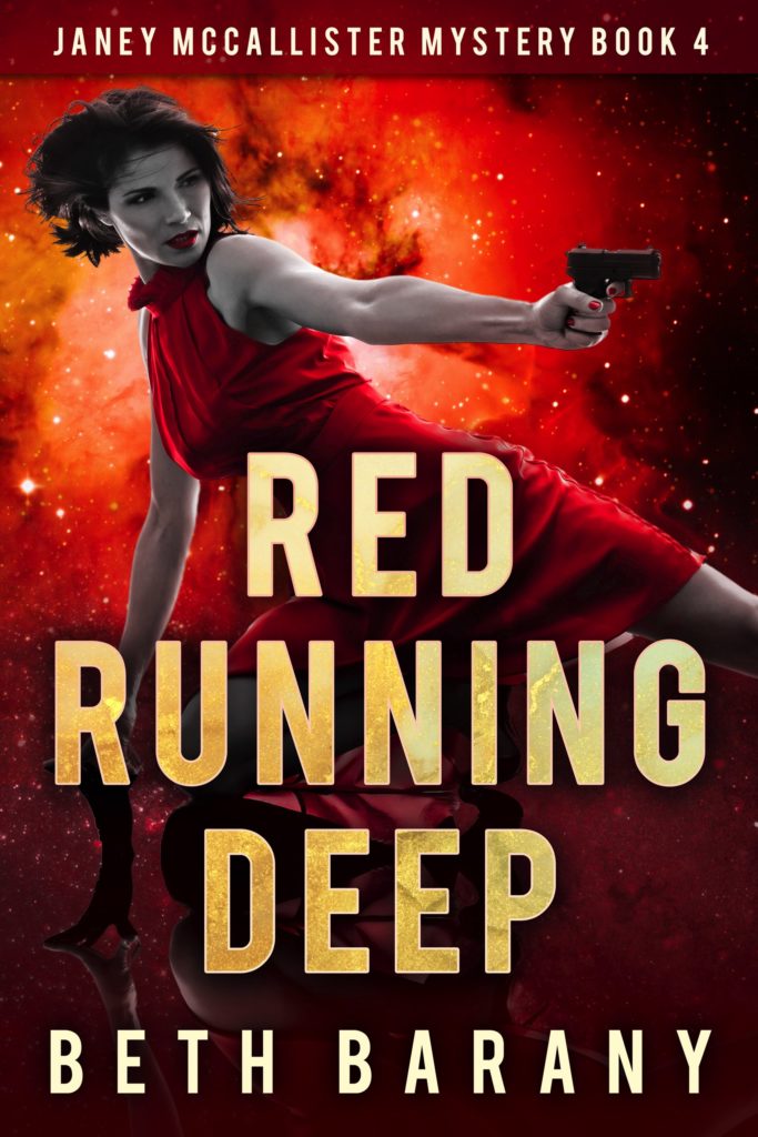 Red Running Deep, A Sci-Fi Mystery, A Janey McCallister Mystery, Book 4, by Beth Barany

Three murders. Three locked rooms. The race is on to find the killer before more red is spilled.