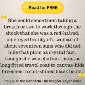 Sign up here to read for free the prequel to Henrietta The Dragon Slayer trilogy by Beth Barany.