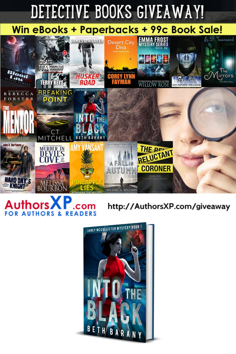 DETECTIVE BOOKS GIVEAWAY