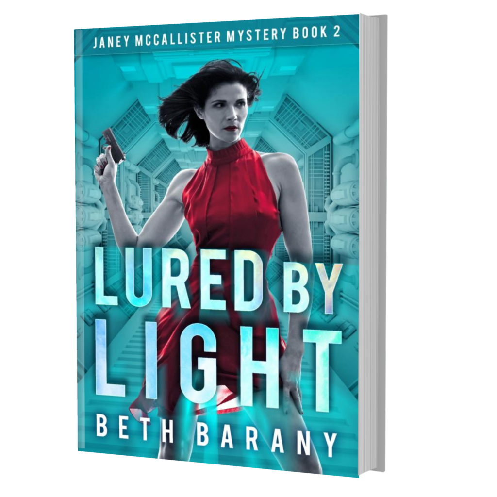 LURED BY LIGHT-COVER-3D by Beth Barany