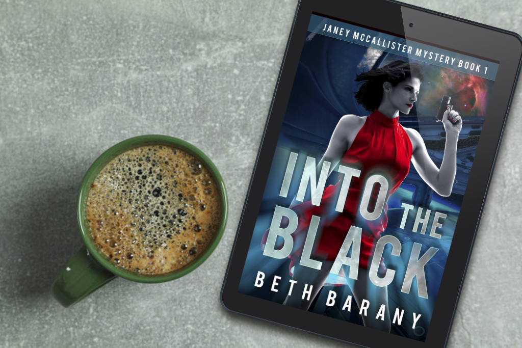 INTO THE BLACK and coffee