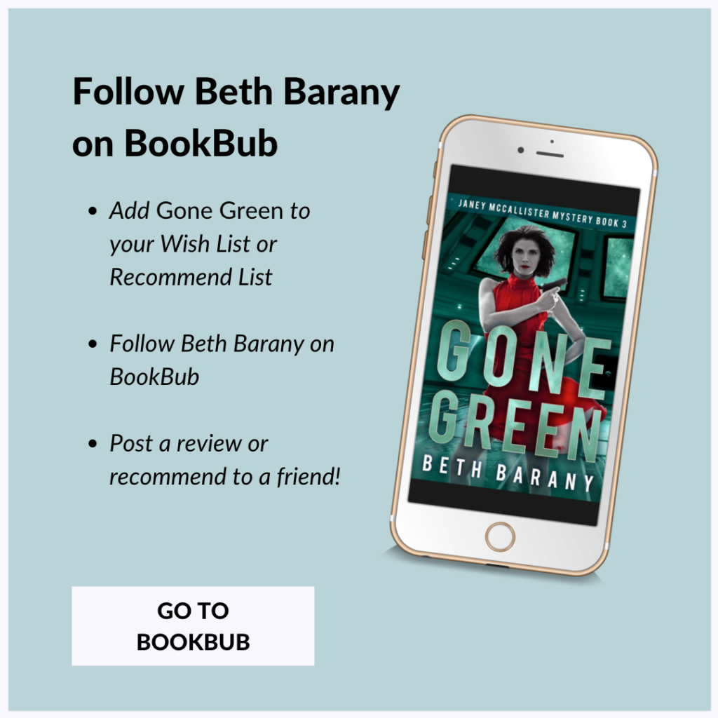 Follow Beth Barany on BookBub